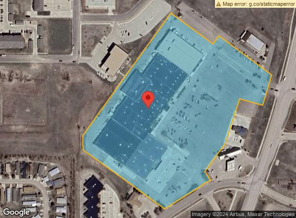  1615 N Harrison Ave, Pierre, SD Parcel Map