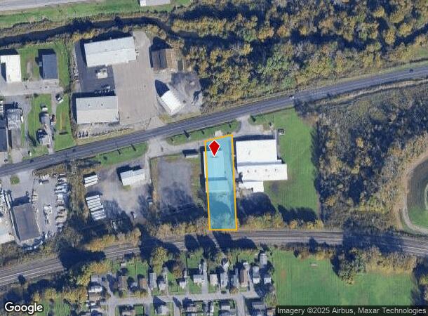  604 Factory Ave, Syracuse, NY Parcel Map