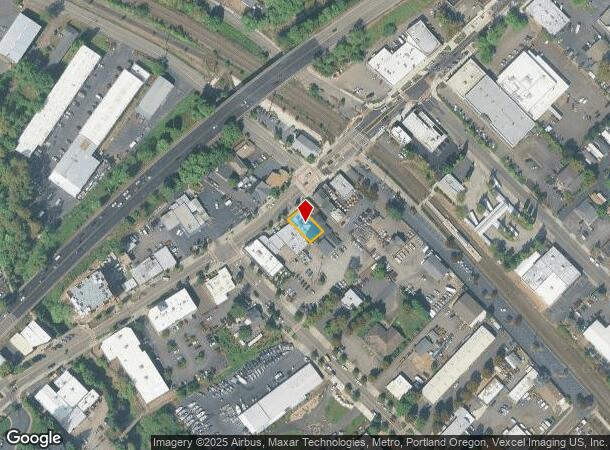  12420 Sw Main St, Portland, OR Parcel Map