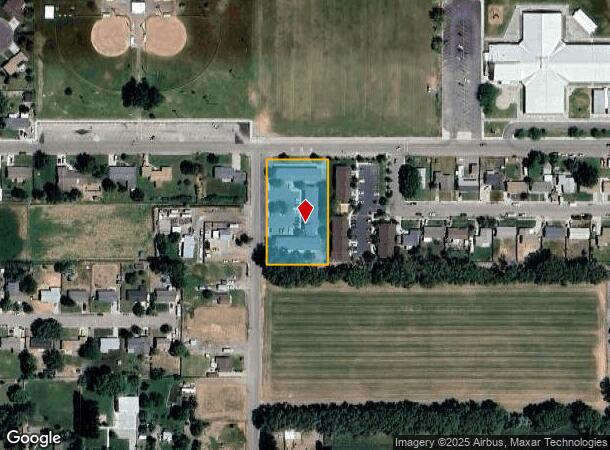  1724 D St, Rupert, ID Parcel Map