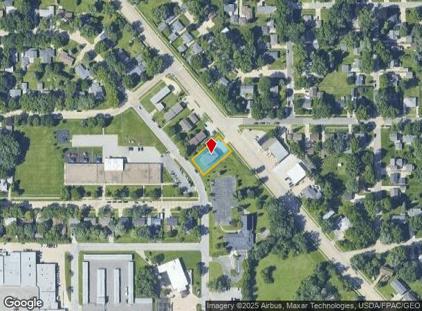  2328 Melrose Dr, Cedar Falls, IA Parcel Map