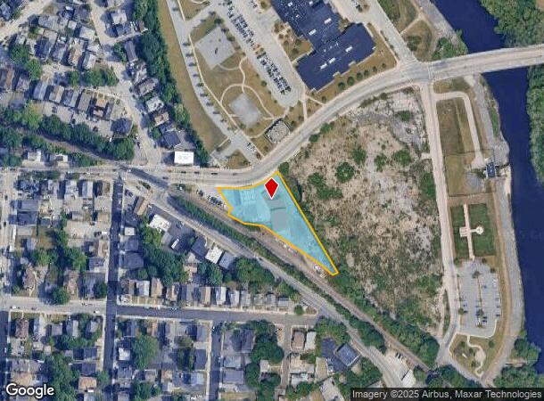 139 Hamlet Ave, Woonsocket, RI Parcel Map