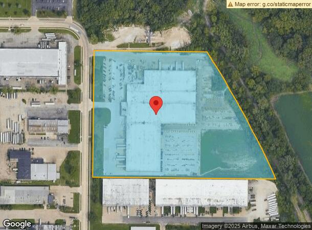  9000 N University St, Peoria, IL Parcel Map