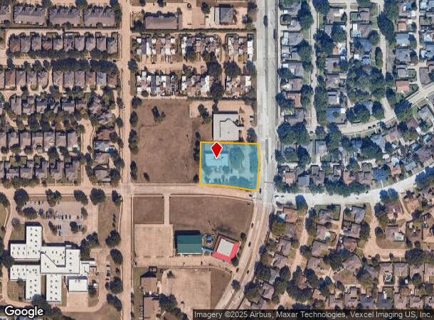 1855 E Branch Hollow Dr, Carrollton, TX Parcel Map