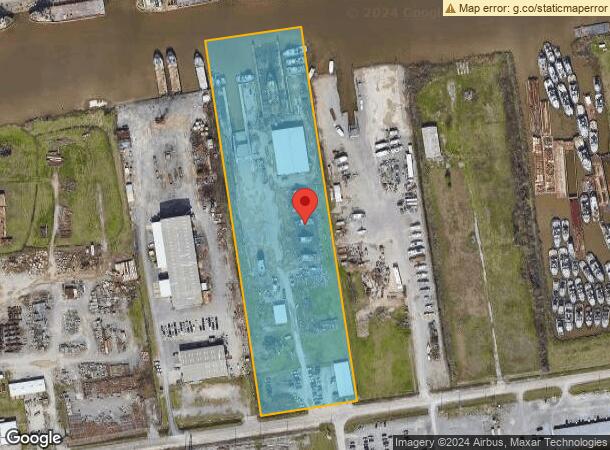  634 Thompson Rd, Houma, LA Parcel Map