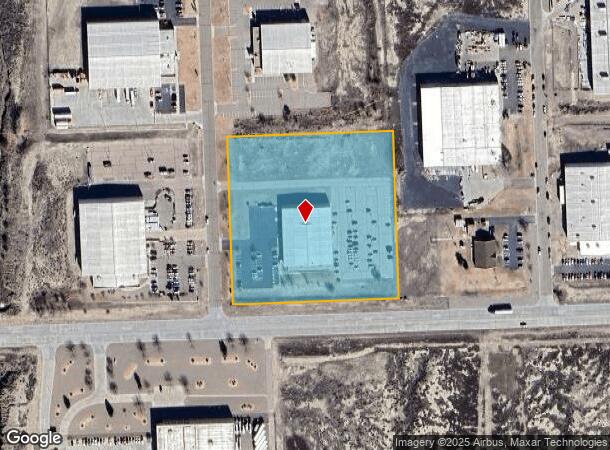 2 Jetway Ct, Pueblo, CO Parcel Map