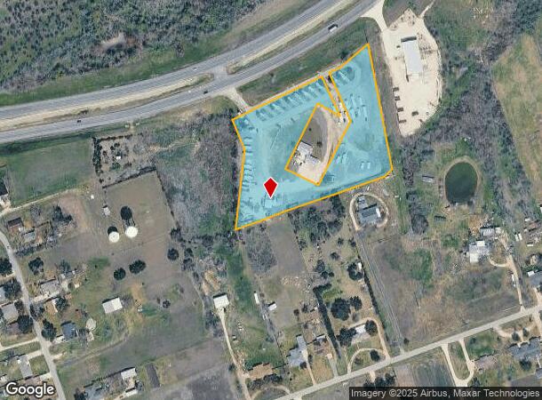 408 Carlos G Parker Blvd Nw, Taylor, TX Parcel Map