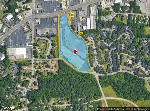  3703 Farmington Dr, Greensboro, NC Parcel Map