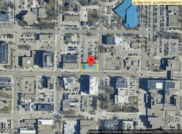  418 E Rosser Ave, Bismarck, ND Parcel Map