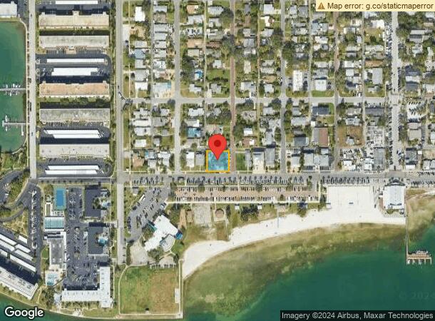  5701 Shore Blvd S, Gulfport, FL Parcel Map