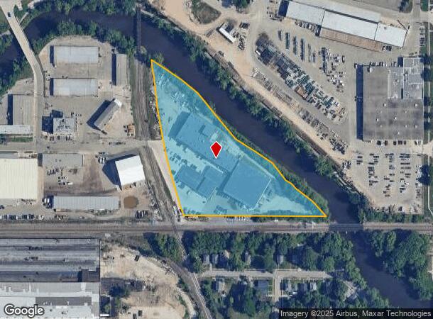  701 E South St, Lansing, MI Parcel Map