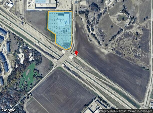  5902 N President George Bush Hwy, Garland, TX Parcel Map