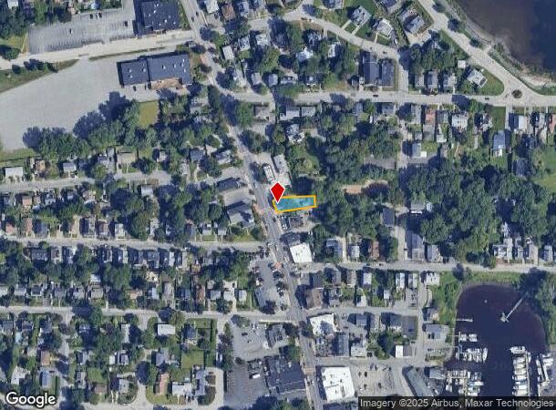  2154 Broad St, Cranston, RI Parcel Map