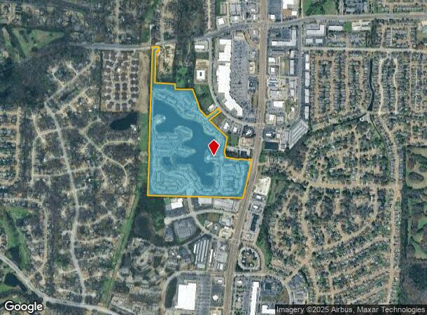 1505 Dexter Lake Dr, Cordova, TN Parcel Map