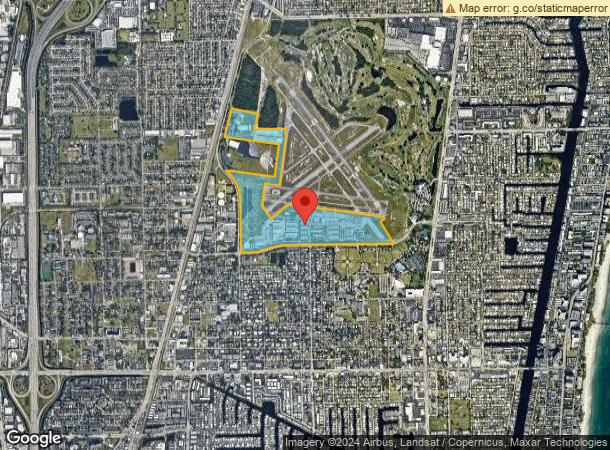  601 Ne 10 St, Pompano Beach, FL Parcel Map