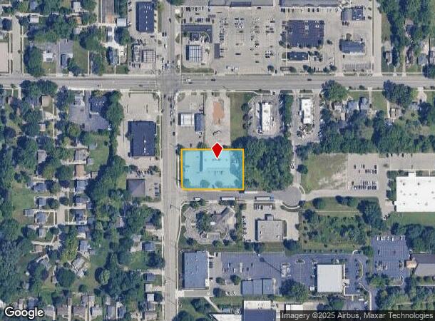 1219 Ekhart St Ne, Grand Rapids, MI Parcel Map