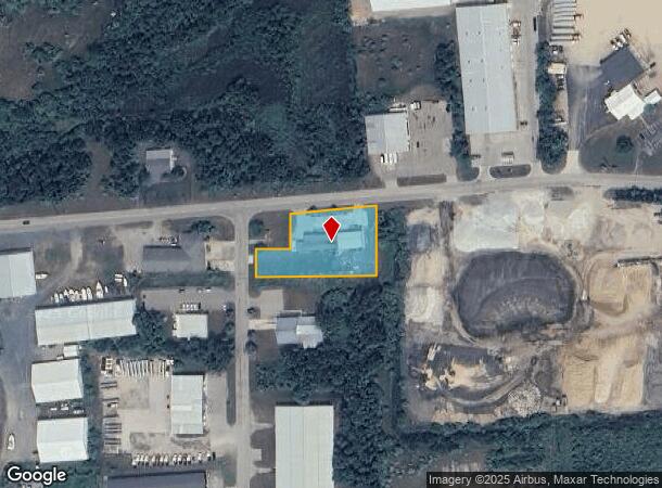  904 1St St, Ludington, MI Parcel Map