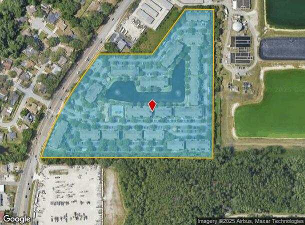  7010 Hirsch Dr, New Port Richey, FL Parcel Map