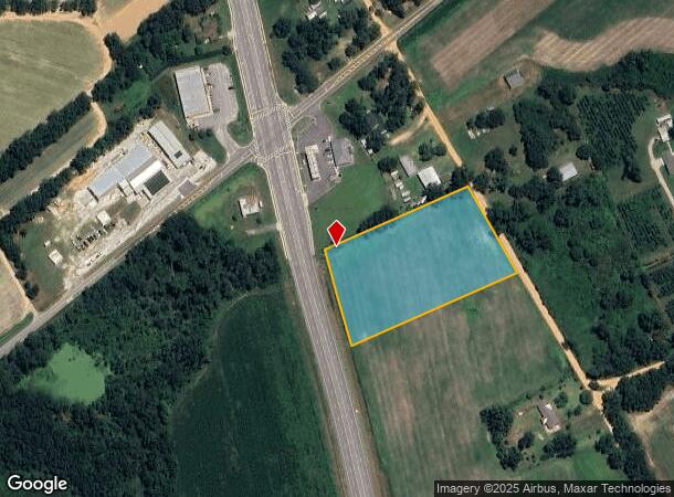 8146 Ga Highway 67, Brooklet, GA Parcel Map