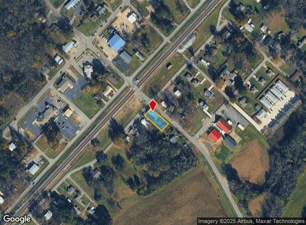 100 S 1St St, Austin, AR Parcel Map