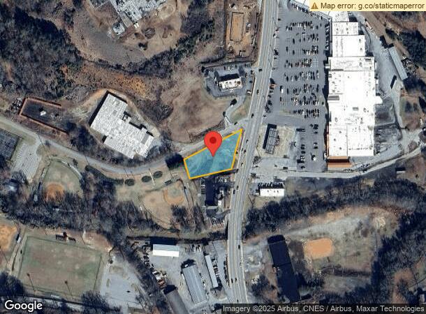  445 Ann St, Pickens, SC Parcel Map