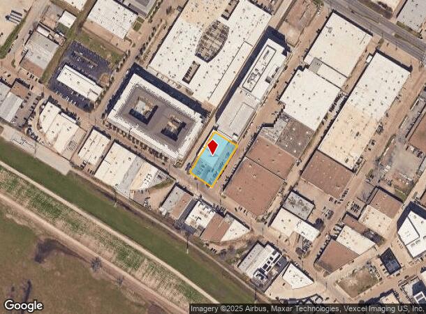  1802 E Levee St, Dallas, TX Parcel Map