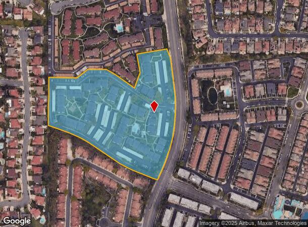  1203 N Gilbert St, Fullerton, CA Parcel Map