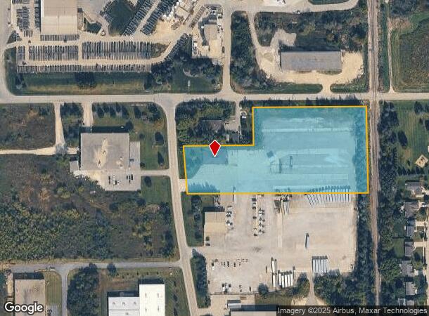 800 N Progress Dr, Saukville, WI Parcel Map