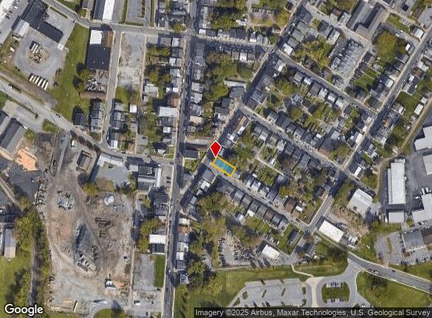 348 S Locust St, Hagerstown, MD Parcel Map