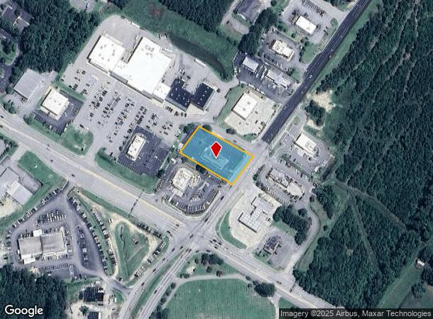 1549 N Main St, Lillington, NC Parcel Map