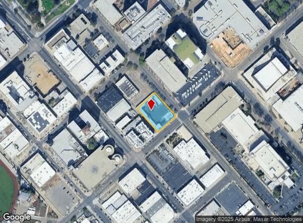  2127 Inyo St, Fresno, CA Parcel Map