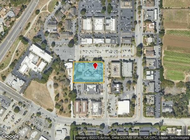 200 Clock Tower Pl, Carmel, CA Parcel Map