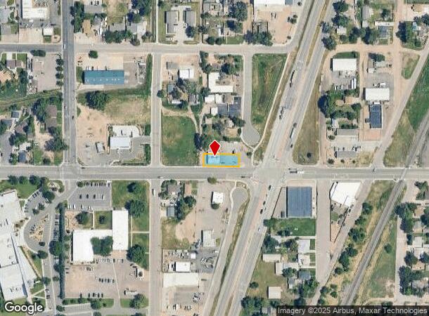  1011 37Th St, Evans, CO Parcel Map