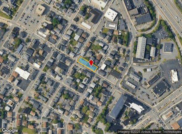 262 Rodman St, Fall River, MA Parcel Map