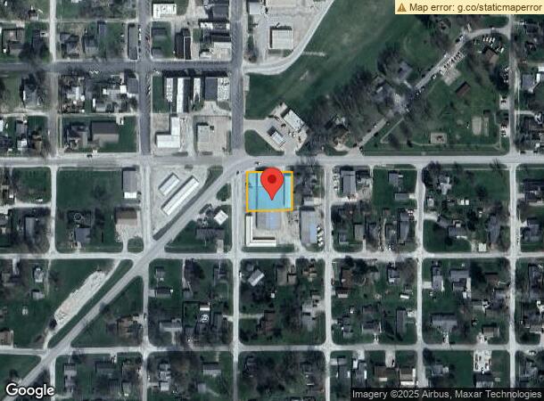  100 E Washington St, Ashland, IL Parcel Map