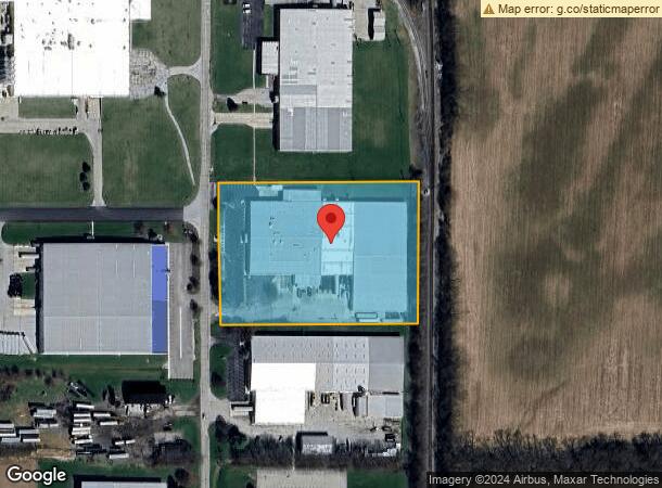  401 Industrial Pky, Richmond, IN Parcel Map