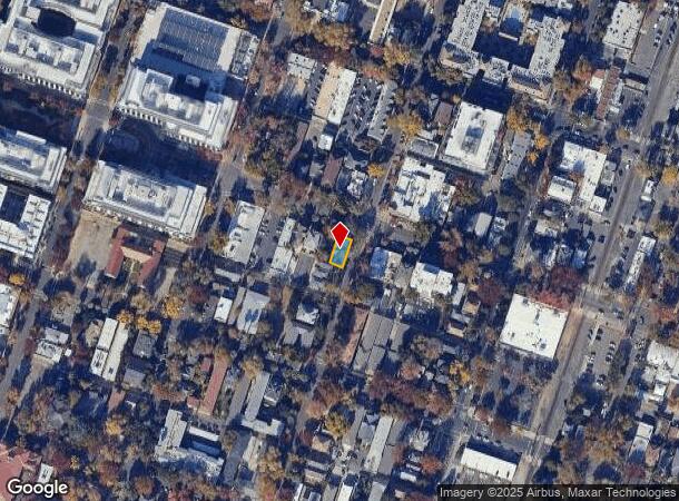 1730 Capitol Ave, Sacramento, CA Parcel Map