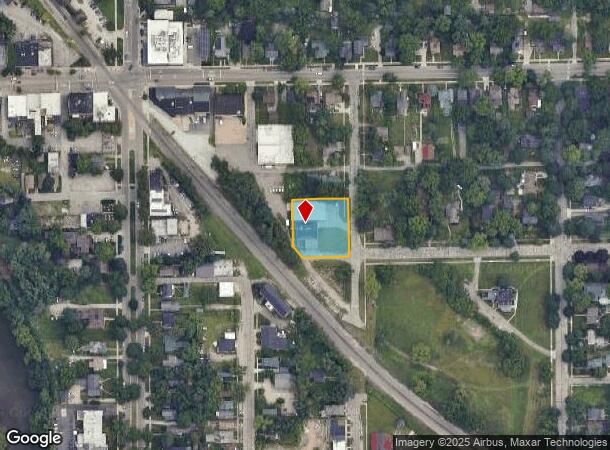  301 N Park St, Ypsilanti, MI Parcel Map