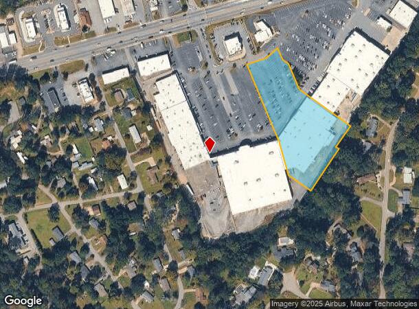 6101 Calhoun Memorial Hwy, Easley, SC Parcel Map