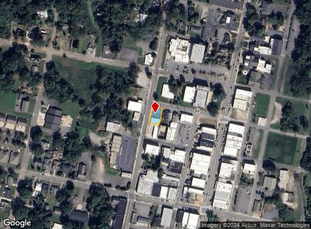  152 N Washington St, Rutherfordton, NC Parcel Map