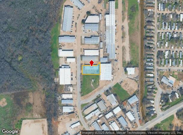 411 W Fork Dr, Arlington, TX Parcel Map