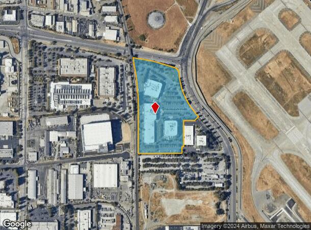  2830 De La Cruz Blvd, Santa Clara, CA Parcel Map