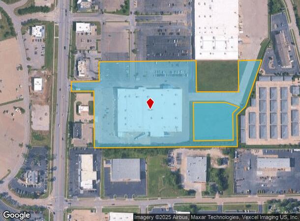 1900 Sw Wanamaker Rd, Topeka, KS Parcel Map