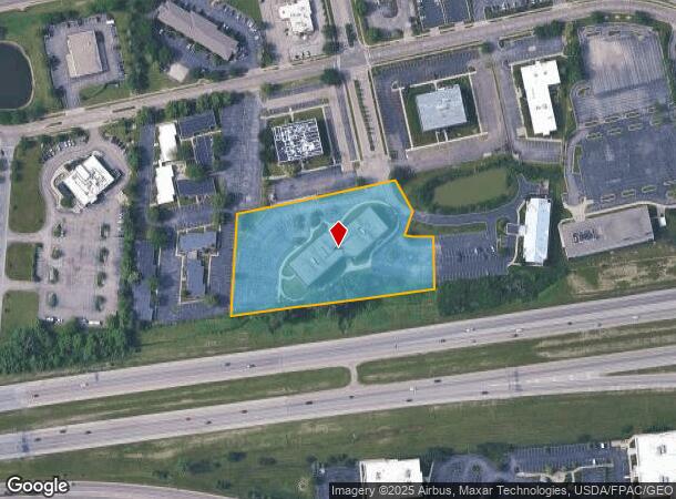 2555 University Dr, Fairborn, OH Parcel Map