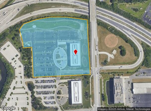 2002 Hub Group Way, Oak Brook, IL Parcel Map