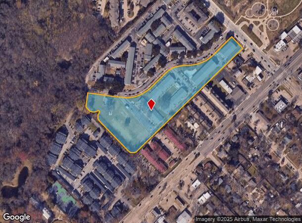  7963 Villa Cliff Dr, Dallas, TX Parcel Map