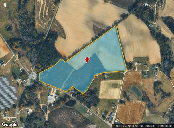  Keen Rd, Four Oaks, NC Parcel Map