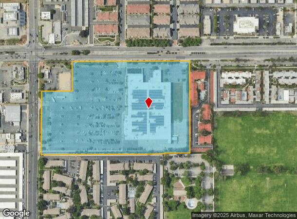 1540 W Foothill Blvd, Upland, CA Parcel Map