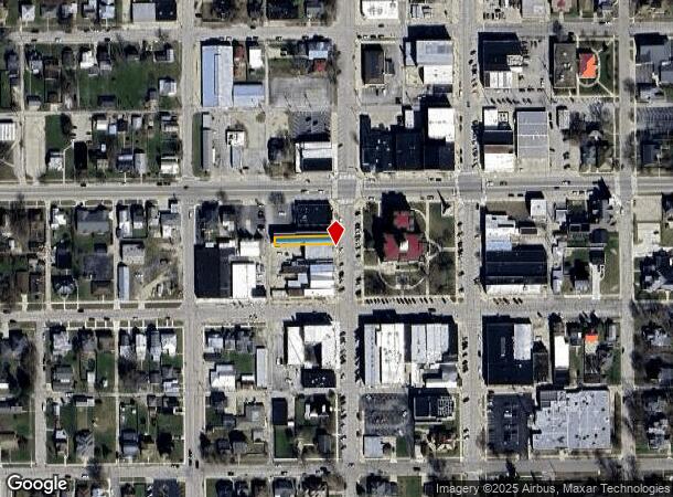  108 S Meridian St, Winchester, IN Parcel Map