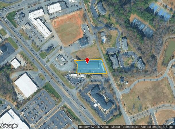 1938 Moore Rd, Matthews, NC Parcel Map